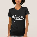 ヤース Tシャツ<br><div class="desc">yesが足りないとき。「ああ！」と言いなさい。</div>