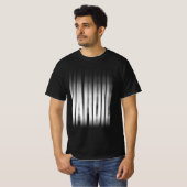 ヤーディぼやけ効果タイポグラフィレゲエ Tシャツ (正面フル)