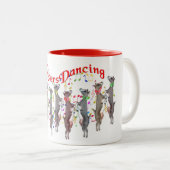 ヤートクリスマス9ミルカーズ踊りマグ ツートーンマグカップ (正面右)