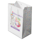 ヤートファームアニマルパステル5th誕生日抱き枕 ミディアムペーパーバッグ (裏面アングル)