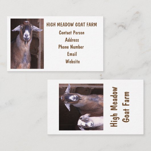 ヤートファームカスタム 名刺 (正面/裏面)