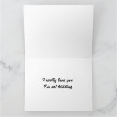 ヤートファームハウススタイルティール（緑がかった色）アンドイエローカード カード (内部)