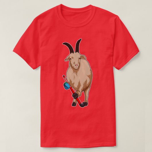 ヤートホッケーホッケースティック Tシャツ (デザイン正面)