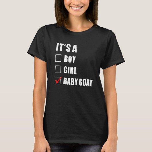 ヤートママファームアニマルガザードライフヤギ Tシャツ (正面)