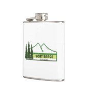 ヤートレンジプロビショナルパークグリーンストライプ フラスク (左)