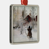 ヤードおよび洗浄ハウス、カールラーション メタルオーナメント (右)