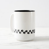 ヤードのスクーターのコーヒー・マグ ツートーンマグカップ (正面左)