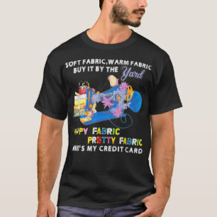 ヤードアニマル買による柔らかい布地暖かい布 Tシャツ