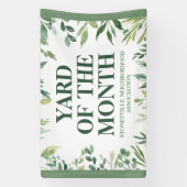 ヤードオブ・ザ・カース・クラブ賞受賞者カスタム賞 横断幕 (縦)