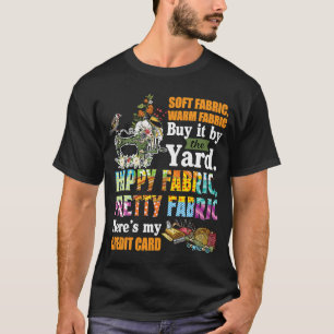 ヤードキルティン買で柔らかい布の暖かい生地 Tシャツ