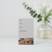 ヤードサービスの名刺 名刺 (スタンド正面)