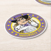 ヤードスモカーコースター ラウンドペーパーコースター (アングル)