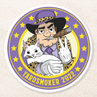 ヤードスモカーコースター ラウンドペーパーコースター