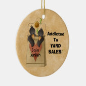 ヤードセールに熱中される! オーナメントの常習者 セラミックオーナメント (右)