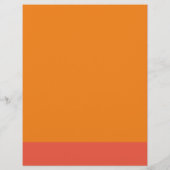 ヤードセールフライヤーテンプレート（デザートオレンジ） チラシ (裏面)