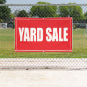 ヤードセール屋外3x5バナー 横断幕 (インサイチュ)