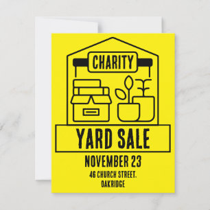 ヤードセール招待状