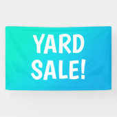 ヤードセール！ビニールバナー 横断幕 (横)