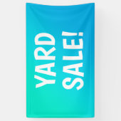 ヤードセール！ビニールバナー 横断幕 (縦)