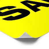 ヤードセール – ポスター看板 ポスター (角)