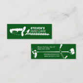 ヤードツールインスパイアプロフェッショナル  スキニー名刺 (正面/裏面)