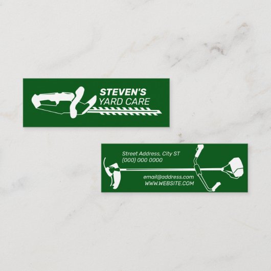 ヤードツールインスパイアプロフェッショナル スキニー名刺 (正面/裏面)