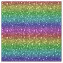 ヤードバイフェイクメタリック虹のグリッター箔