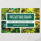 ヤードワーク画像プロフェッショナルフライヤー チラシ (裏面)