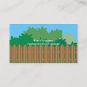 ヤード保守サービス 名刺 (裏面)