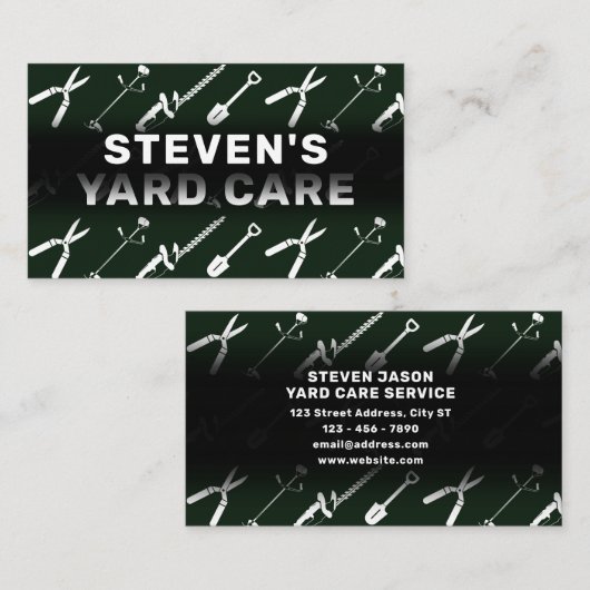 ヤード保守ツールパターン名刺 名刺 (正面/裏面)