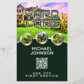 ヤード芝刈りフ気にラモダンイヤー チラシ (裏面)