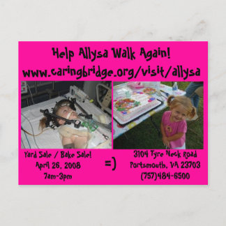 ヤード/ベイクセール ポストカード