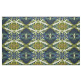 ヤードBohoの青及び緑の生地の陰 ファブリック (ファットクウォーター)