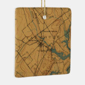 ヤーマスメインヴィンテージマップ セラミックオーナメント (右)