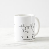 ヤーラペプチド名mug コーヒーマグカップ (正面右)