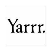 ヤーラー海賊切手 ラバースタンプ (インプリント)