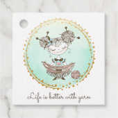 ヤーンお洒落恋人ガール フェイバータグ (正面)