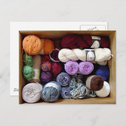 ヤーンのコレクターの箱 ポストカード (正面/裏面)