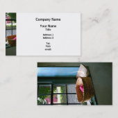 ヤーンのバスケット 名刺 (正面/裏面)