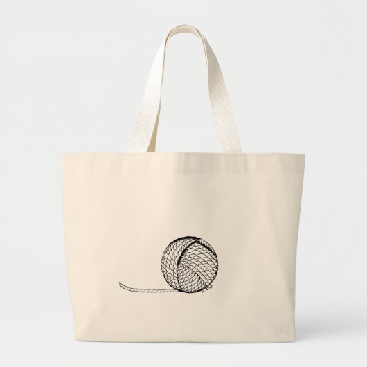 ヤーンのバッグ ラージトートバッグ (正面)