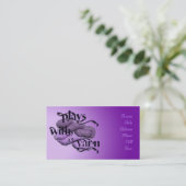 ヤーンの名刺が付いている演劇 名刺 (スタンド正面)