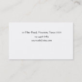 ヤーンの名刺 名刺 (裏面)