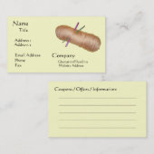 ヤーンは名刺を制作します 割引カード (正面/裏面)