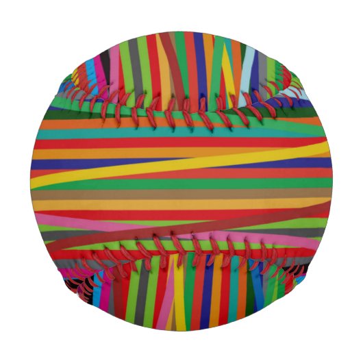 ヤーンカラフル野球ボール 野球ボール (正面)