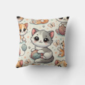 ヤーンキテンス クッション (裏面)