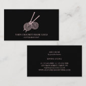 ヤーンクロチェットフック 名刺 (正面/裏面)