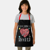 ヤーンクロッチング編み物デイ エプロン (インサイチュ)