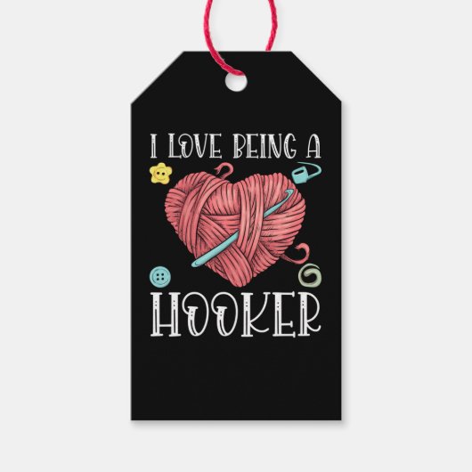 ヤーンクロッチング編み物デイ ギフトタグ (正面)