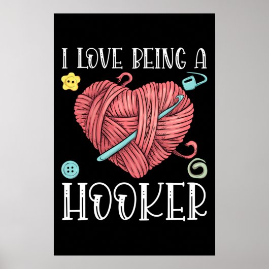 ヤーンクロッチング編み物デイ ポスター (正面)