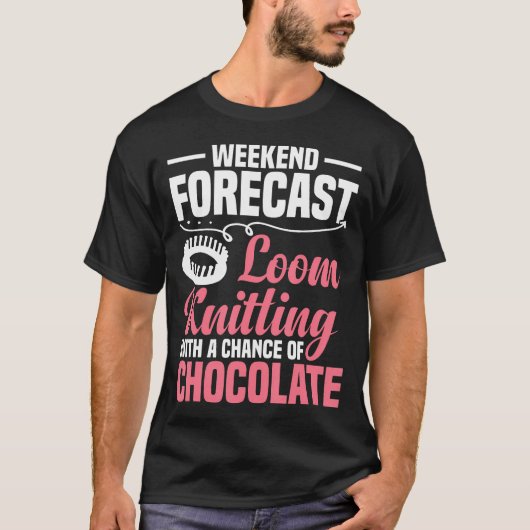 ヤーンコレクター ファイバー アーティスト チョコレート ルーム ニッティング Tシャツ (正面)